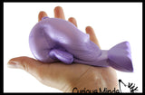 LAST CHANCE - LIMITED STOCK - Large Narwhal Squishy Slow Rise Foam Animal - Cute Scented Sensory, Stress, Fidget Toy