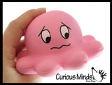 Octopus Slow Rise Squishy Toy - Memory Foam Squish Stress Ball