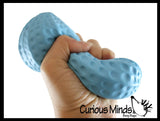 Slow Rise Circus Peanut - Squishy Memory Foam Sensory, Stress, Fidget Toy