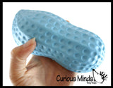 Slow Rise Circus Peanut - Squishy Memory Foam Sensory, Stress, Fidget Toy