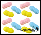 Slow Rise Circus Peanut - Squishy Memory Foam Sensory, Stress, Fidget Toy