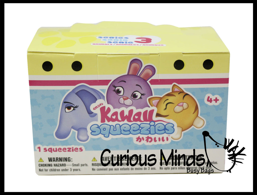 LAST CHANCE - LIMITED STOCK -  SALE - Mystery Animal Squishy Slow Rise with Clip  -  Sensory, Stress, Fidget Toy