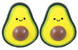 Small Avocado Squishy Cute with Face - Slow Rise Foam Food Fruit - Sensory, Stress, Fidget Toy