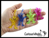 Sticky Bunny Rabbit Hand - Easter Themed Small Toys - Easter Egg Filler Set - Small Toy Prize Assortment Egg Hunt