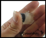 Ultra Sticky Glow Eyeball Toy - Super Sticky Eye that Glows in the Dark - Halloween Fun Novelty Prizes Party Favors