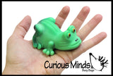 LAST CHANCE - LIMITED STOCK - SALE - Stretchy Frogs - Stretch Fidget Toy - Sand Filled - Moldable