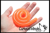 Stretch String Fidget Toy- Worm Noodle Strings Fidget Toy - 14" Long, Thick, Build Resistance for Strengthening Exercise, Pull, Stretchy, Fiddle