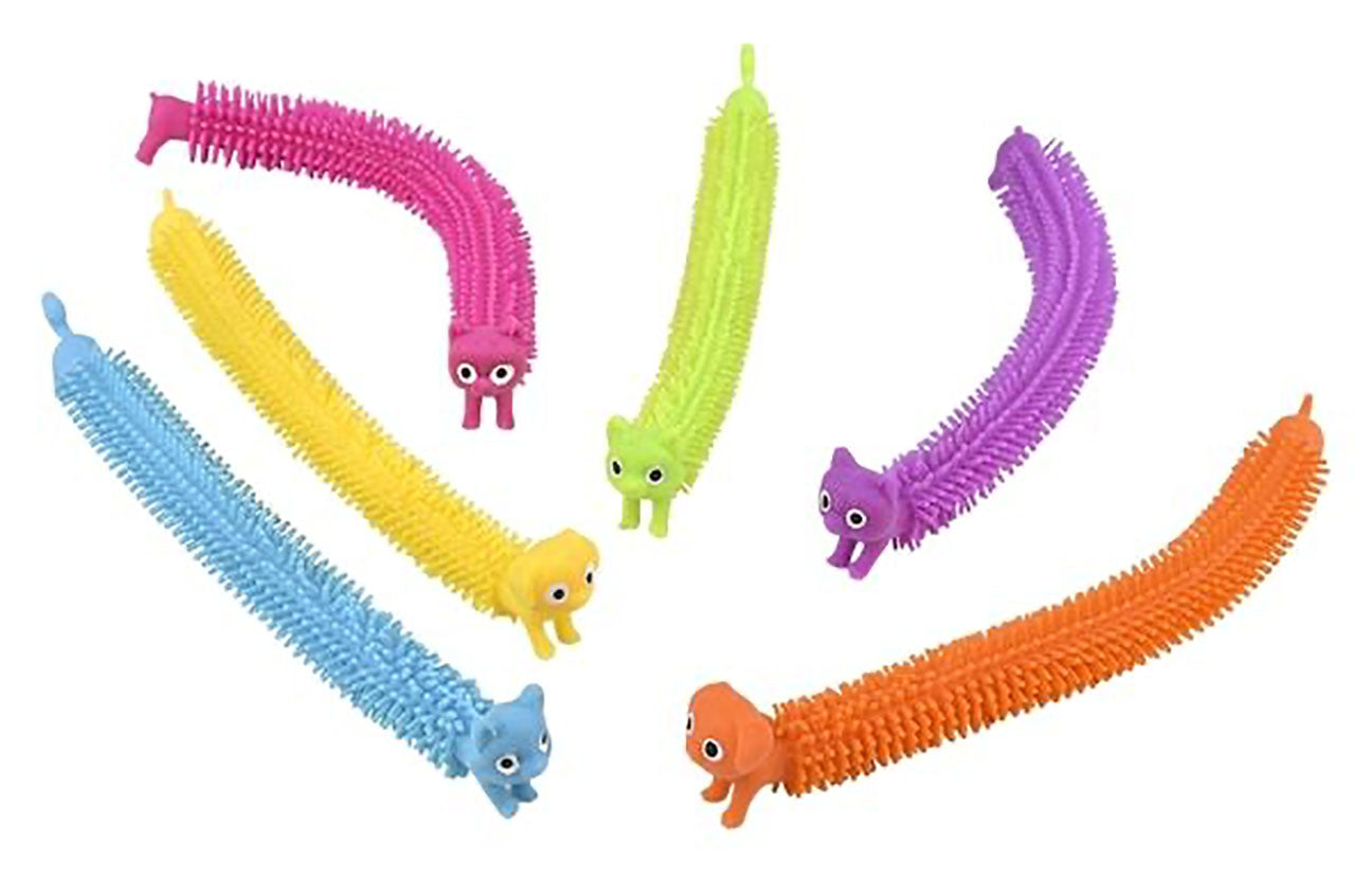 Last Chance - Limited Stock - Sale- Stretchy Cats and Dogs Animal Puffer Stretchy Noodle Toys - Fun Long Stretch Toys - Soft & Flexible - Fidget
