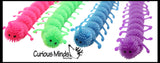 Stretchy Caterpillar Animal Puffer Stretchy Noodle Toys - Fun Long Stretch Toys - Soft & Flexible - Fidget Sensory Toy - Stretchy Noodle String