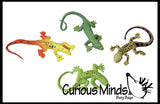 12 Stretchy Lizards - Sensory Fidget Toy