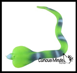 Stretchy Snakes Cobra 15.5" Crushed Bead Filled- Reptile Sensory Fidget Toy