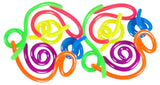 Stretch String Fidget Toy- Worm Noodle Strings Fidget Toy - 14" Long, Thick, Build Resistance for Strengthening Exercise, Pull, Stretchy, Fiddle