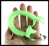Stretchy Dog Puffer Toys - Fun Long Stretch Toys - Soft & Flexible - Doggy Lover - Fidget Sensory Toy - Stretchy Noodle String