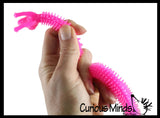 LAST CHANCE - LIMITED STOCK - SALE  -  Stretchy Dog Puffer Toys - Fun Long Stretch Toys - Soft & Flexible - Doggy Lover - Fidget Sensory Toy - Stretchy Noodle String