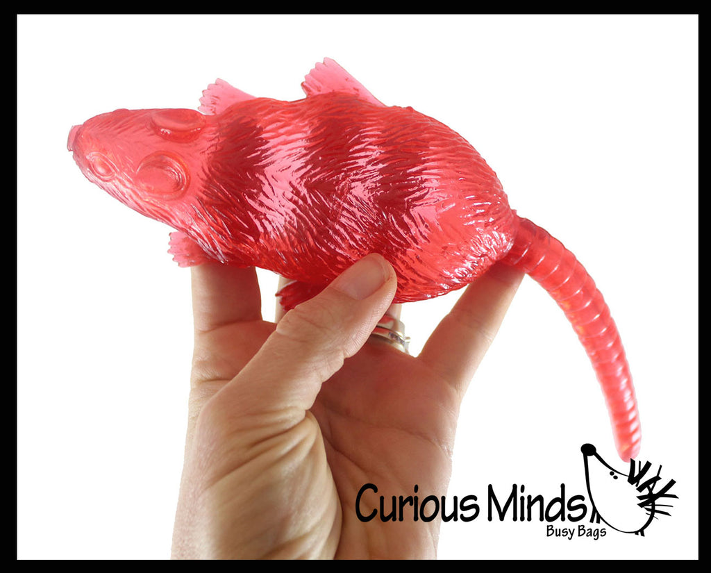 LAST CHANCE - LIMITED STOCK  -SALE - Stretchy Rat Mouse Fidget Toy - Build Resistance for Strengthening Exercise, Pull, Stretchy, Fiddle