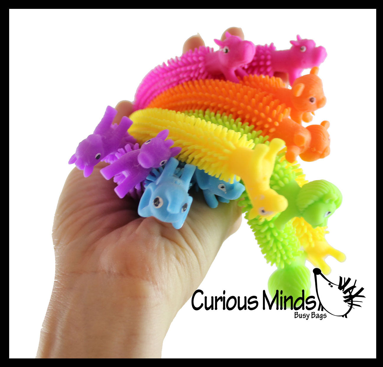 Set of 24 Stretchy Earthworm Stretchy Noodle Fidget Toys - Fun