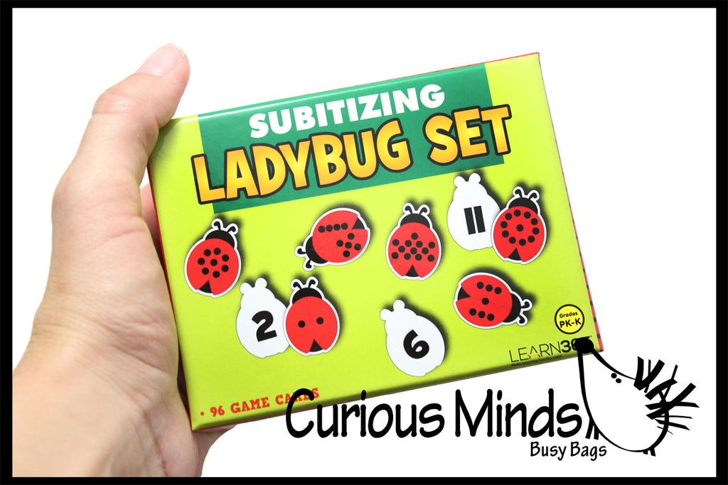 LAST CHANCE - LIMITED STOCK -  SALE - Ladybug Number Subsidizing  Puzzle - Counting Activity - One -to - One correspondence