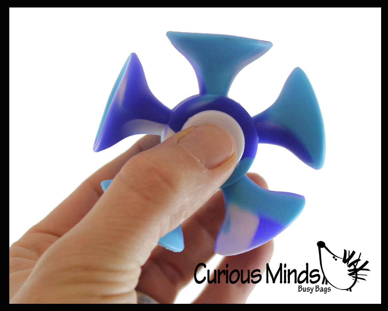 Suction Spinner - Suction Cup Strip Fidget Pop Toy - Unique Sensory Po