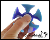 Suction Spinner - Suction Cup Strip Fidget Pop Toy - Unique Sensory Popping Toy - Stick and Peel Auditory Noisy Fidget