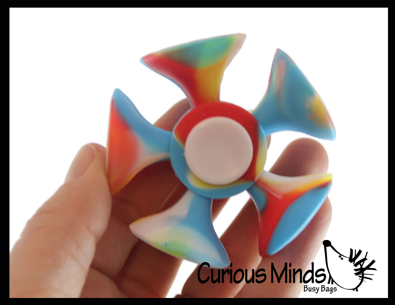 Suction Spinner - Suction Cup Strip Fidget Pop Toy - Unique Sensory Po