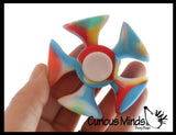 Suction Spinner - Suction Cup Strip Fidget Pop Toy - Unique Sensory Popping Toy - Stick and Peel Auditory Noisy Fidget