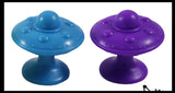 Suction Saucers - Fun Fine Motor Fidget Toys - Pick Up Objects or Stick to Any Smooth Surface.