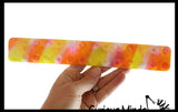 Suction Cup Strip Fidget Pop Toy - Unique Sensory Popping Toy - Stick and Peel Octopus Tentacle Fidget
