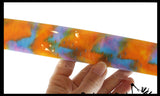 Suction Cup Strip Fidget Pop Toy - Unique Sensory Popping Toy - Stick and Peel Octopus Tentacle Fidget