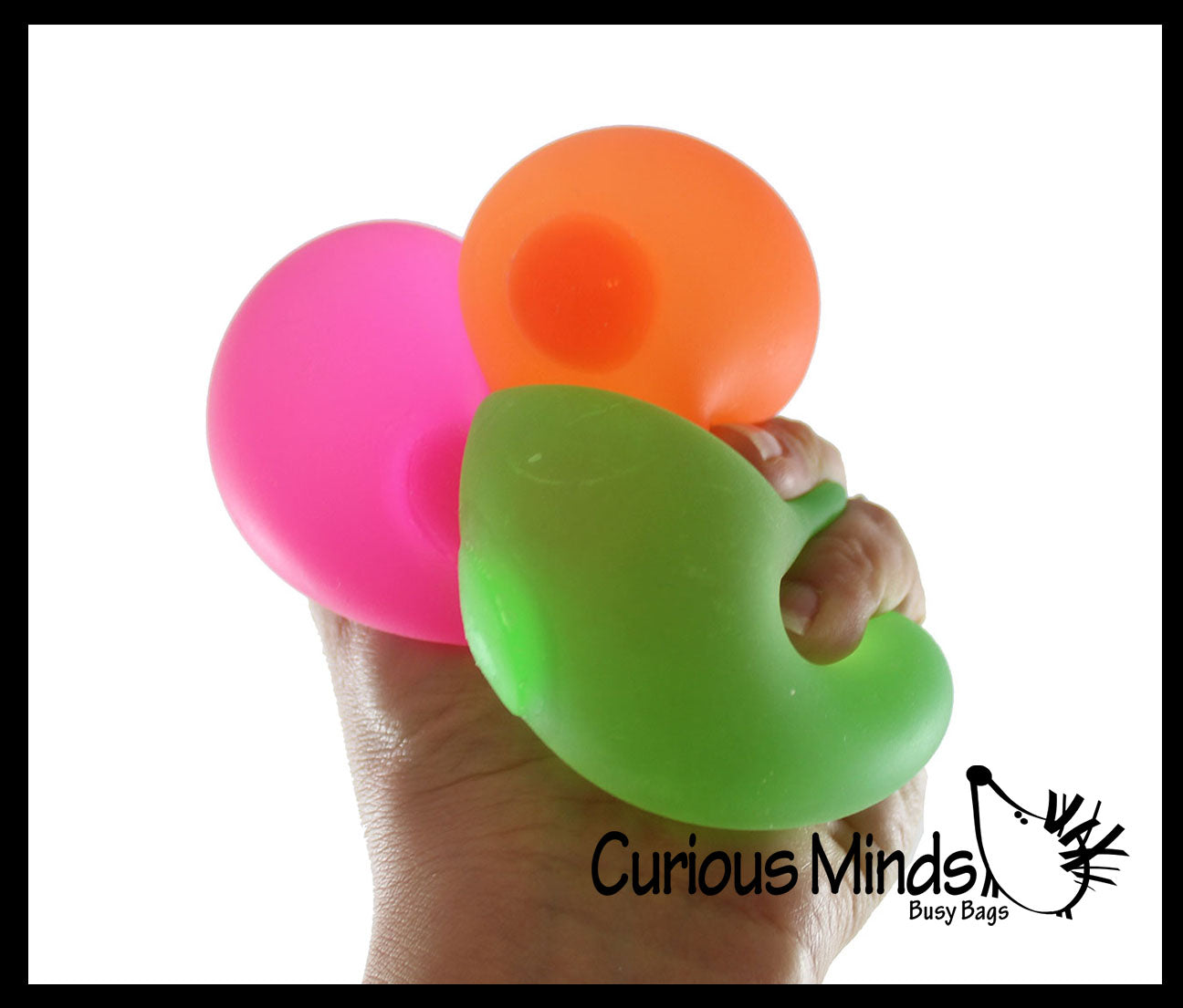 Sugar Ball - Thick Glue/Gel Stretch Ball - Molasses Syrup Ultra Squishy and Moldable Slow Rise Relaxing Sensory Fidget Stress Toy