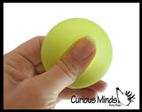 Smaller 1.5" Sugar Ball - Thick Glue/Gel Syrup Molasses Stretch Ball - Ultra Squishy and Moldable Slow Rise Relaxing Sensory Fidget Stress Toy