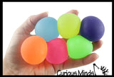 Smaller 1.5" Sugar Ball - Thick Glue/Gel Stretch Ball - Ultra Squishy and Moldable Slow Rise Relaxing Sensory Fidget Stress Toy