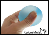 Smaller 1.5" Sugar Ball - Thick Glue/Gel Syrup Molasses Stretch Ball - Ultra Squishy and Moldable Slow Rise Relaxing Sensory Fidget Stress Toy