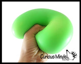 Jumbo Boxed 4" Stretchy Squishy Squeeze Stress Ball Soft Doh Filling - Like Shaving Cream - Sensory, Fidget Toy