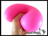 Jumbo Boxed 4" Stretchy Squishy Squeeze Stress Ball Soft Doh Filling - Like Shaving Cream - Sensory, Fidget Toy