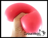 Jumbo Boxed 4" Stretchy Squishy Squeeze Stress Ball Soft Doh Filling - Like Shaving Cream - Sensory, Fidget Toy