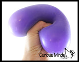 Jumbo Boxed 4" Stretchy Squishy Squeeze Stress Ball Soft Doh Filling - Like Shaving Cream - Sensory, Fidget Toy