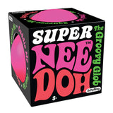 Nee-Doh SUPER JUMBO Nee-Doh Soft Doh Filled Stretch Ball - Ultra Squishy and Moldable Relaxing Sensory Fidget Stress Toy
