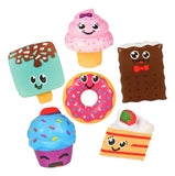 Cute Sweet Treats Food Snacks Squishy Slow Rise Foam Characters -  Ice Cream, Donut, Cupcake, Cake and Ice Cream Sandwich Scented Sensory, Stress, Fidget Toy