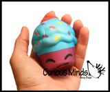Cute Sweet Treats Food Snacks Squishy Slow Rise Foam Characters -  Ice Cream, Donut, Cupcake, Cake and Ice Cream Sandwich Scented Sensory, Stress, Fidget Toy