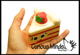 Cute Sweet Treats Food Snacks Squishy Slow Rise Foam Characters -  Ice Cream, Donut, Cupcake, Cake and Ice Cream Sandwich Scented Sensory, Stress, Fidget Toy