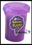 Scented Sweet Fluff Cotton Candy Cloud Web Sand/Doh - Stretchy Fluffy Soft Moving Sand-Like  putty/dough/slime