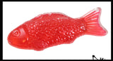 Jumbo Sweetish Fish Gummy Toy - Large Squishy Sensory Gooey Fidget Toy - Realistic - Looks Like the Candy - But Not Edible