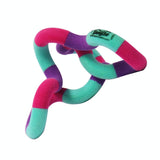 Tangle Jr FUZZY Soft Fidget Toy - Bendable Connected Curved Fun Fidget