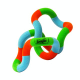 Tangle Jr FUZZY Soft Fidget Toy - Bendable Connected Curved Fun Fidget