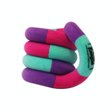 Tangle Jr FUZZY Soft Fidget Toy - Bendable Connected Curved Fun Fidget