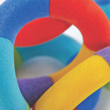 Tangle Jr FUZZY Soft Fidget Toy - Bendable Connected Curved Fun Fidget