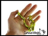 Tangle Jr Metallics Fidget Toy - Bendable Connected Curved Fun Fidget