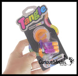 Tangle Phone Stand Holder - Removable Tangle Jr Fidget Toy - Bendable Connected Curved Fun Fidget