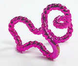 Tangle Jr Textured Metallics Sparkle Fidget Toy - Bendable Connected Curved Fun Fidget