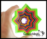 3D Magic Maze Telescoping Fidget Toy - Auditory Fun Shifting Tunnel Puzzle 3D Fidget - Nesting Nested Telescopic